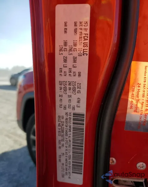 2019 Jeep Compass Trailhawk from USA, damaged, VIN 3C4NJDDB8KT667765